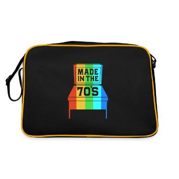 Flipper Pinball - Retro Bag - black/gold - Back