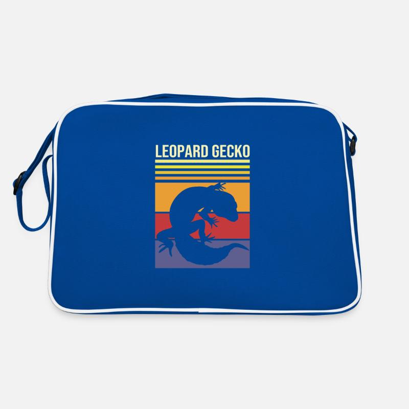 Leopard Gecko Retro Tasche