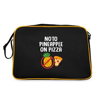 Pizza Hawaï - Sac Retro - noir/or - Dos