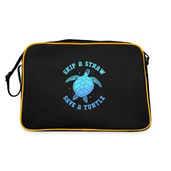 Aquariophile d’aquarium - Sac Retro - noir/or - Dos
