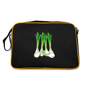 Onion - Retro Bag - black/gold - Back