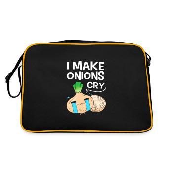 Onion - Retro Bag - black/gold - Back