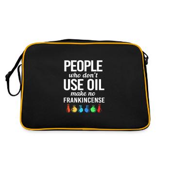 Huile essentielle - Sac Retro - noir/or - Dos