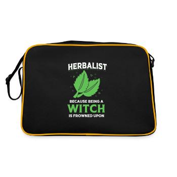 Huile essentielle - Sac Retro - noir/or - Dos