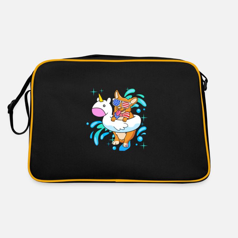 Fête à la piscine Sac Retro