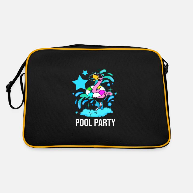 Fête à la piscine Sac Retro