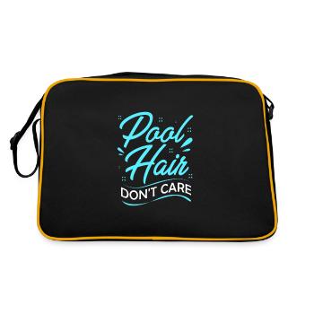 Fête à la piscine - Sac Retro - noir/or - Dos