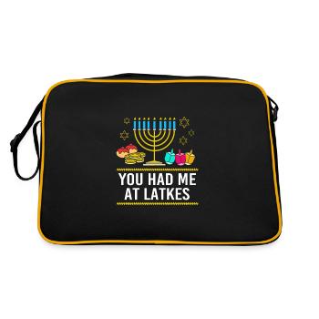 Hanoucca - Sac Retro - noir/or - Dos