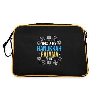 Hanoucca - Sac Retro - noir/or - Dos