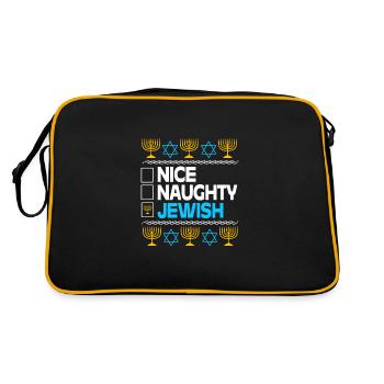 Hanoucca - Sac Retro - noir/or - Dos
