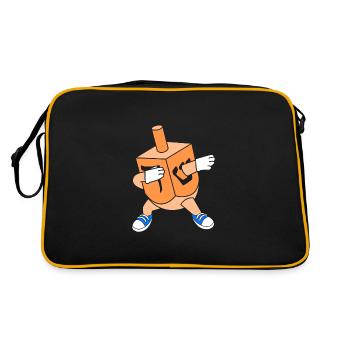 Hanoucca - Sac Retro - noir/or - Dos