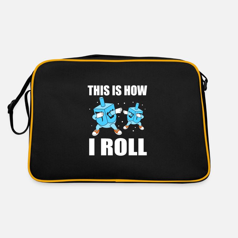 Chanukkah Retro Tasche