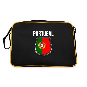 Portugal - Sac Retro - noir/or - Dos