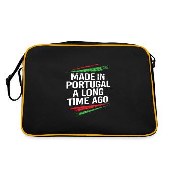 Portugal - Sac Retro - noir/or - Dos