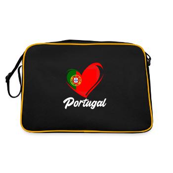 Portugal - Sac Retro - noir/or - Dos