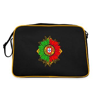 Portugal - Sac Retro - noir/or - Dos