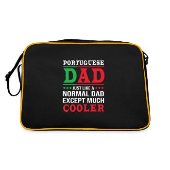 Portugal - Sac Retro - noir/or - Dos