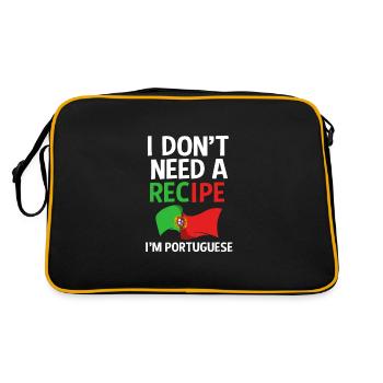 Portugal - Sac Retro - noir/or - Dos