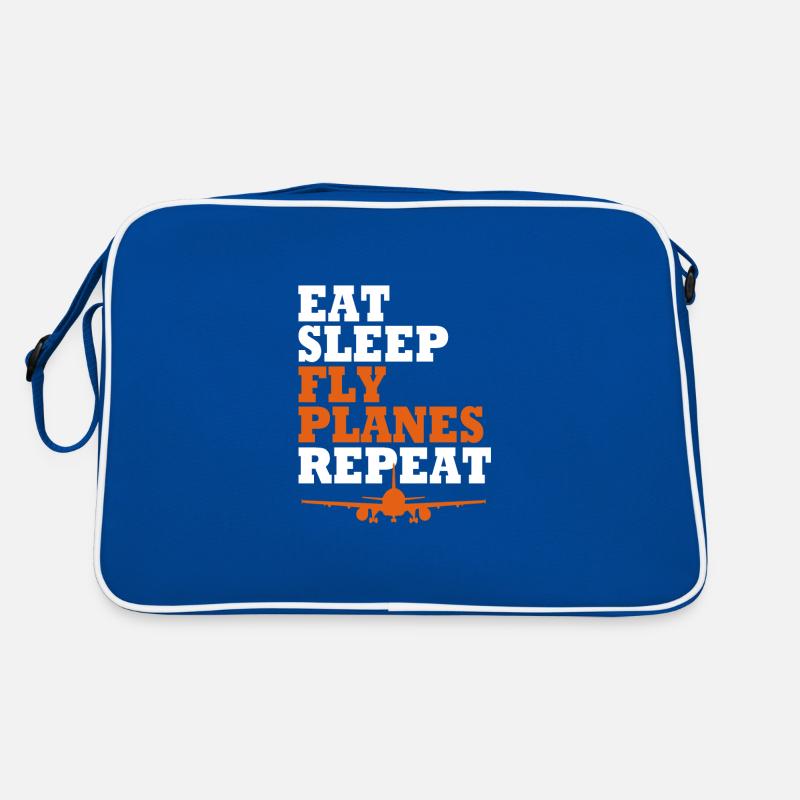 Pilot Flugzeug Retro Tasche