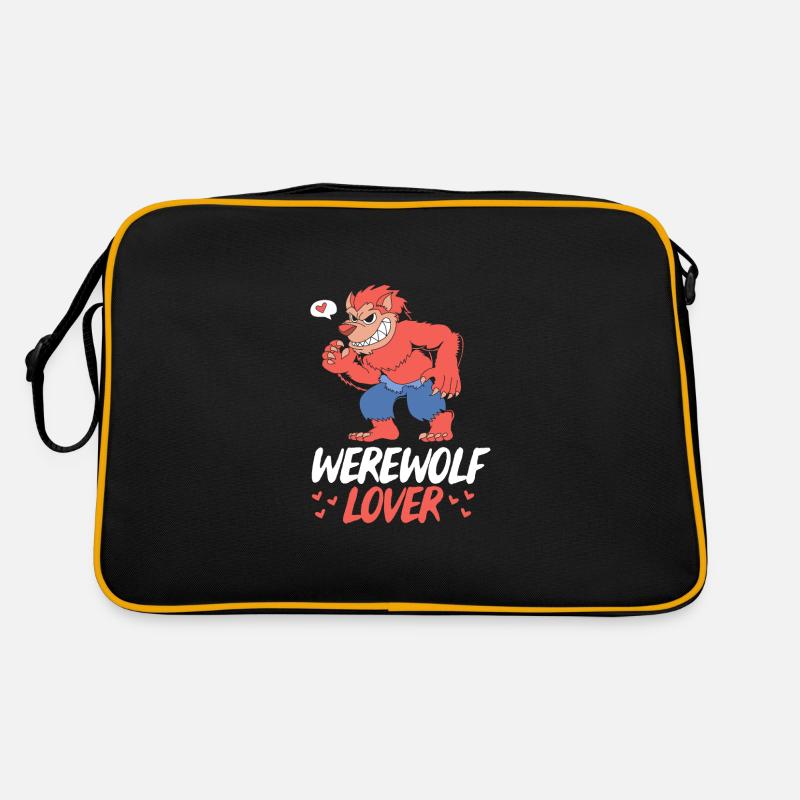 Werwolf Retro Tasche