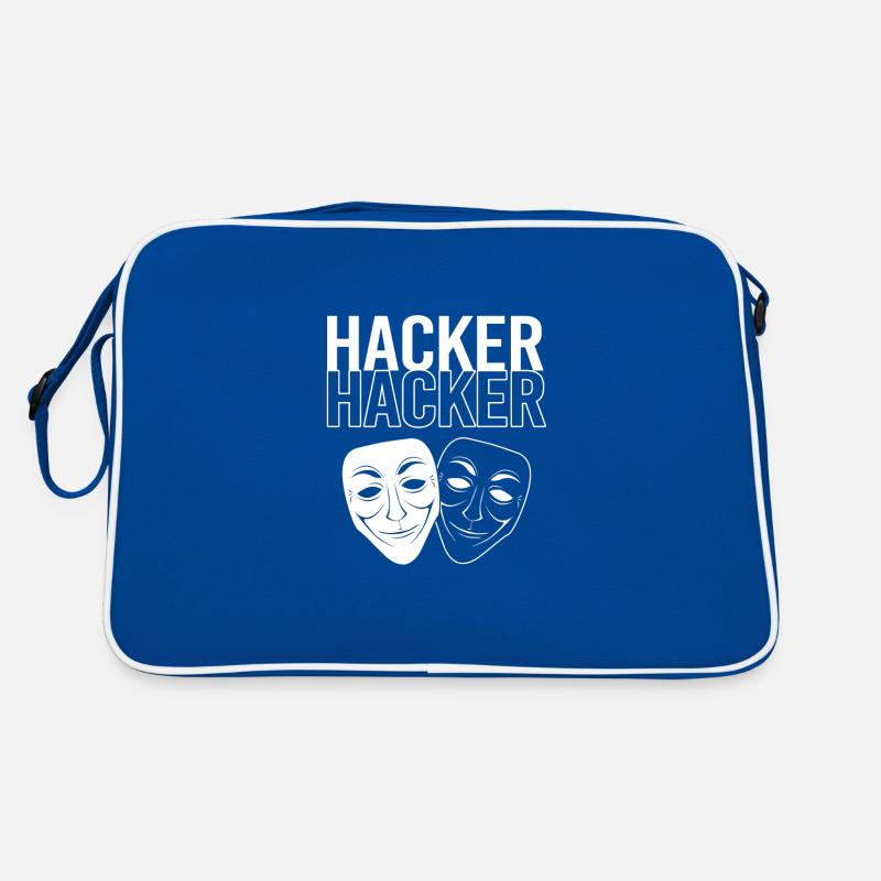 Cyber programmeur cybersécurité Hacker Sac Retro