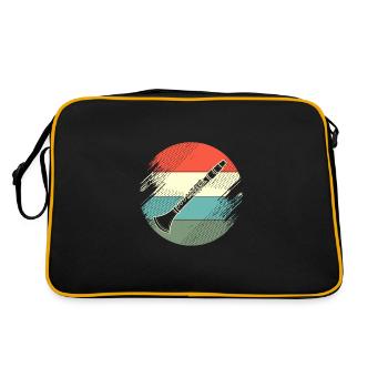 Clarinette - Sac Retro - noir/or - Dos