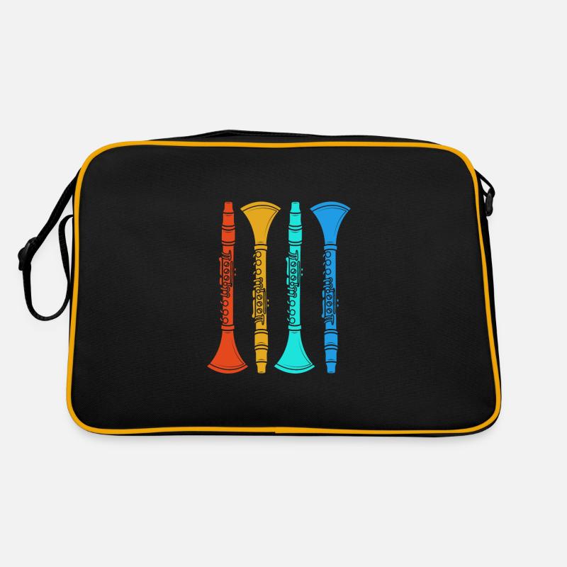 Klarinette Retro Tasche