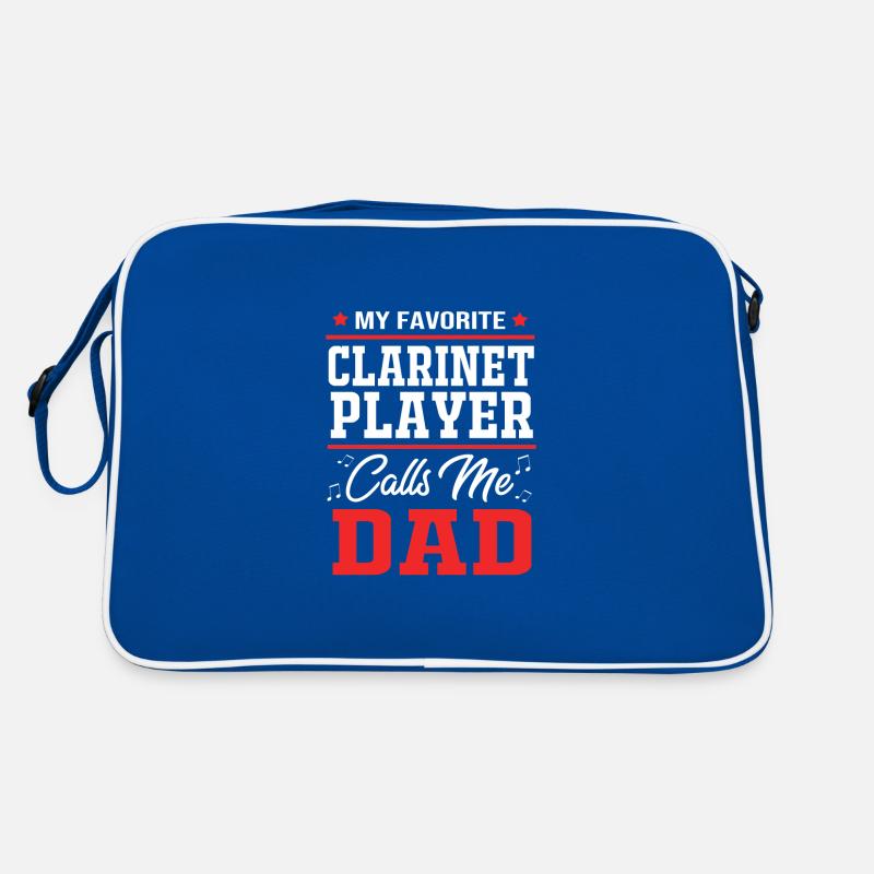 Klarinette Retro Tasche
