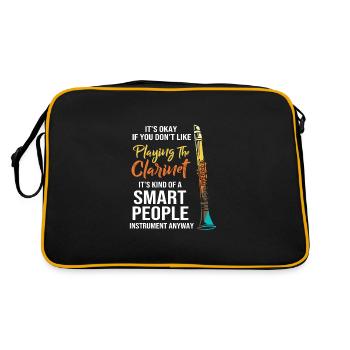 Clarinet - Retro Bag - black/gold - Back
