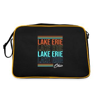 Grands Lacs - Sac Retro - noir/or - Dos