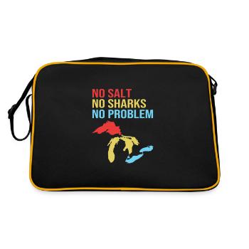 Grands Lacs - Sac Retro - noir/or - Dos