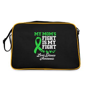 Liver disease - Retro Bag - black/gold - Back
