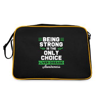 Liver disease - Retro Bag - black/gold - Back