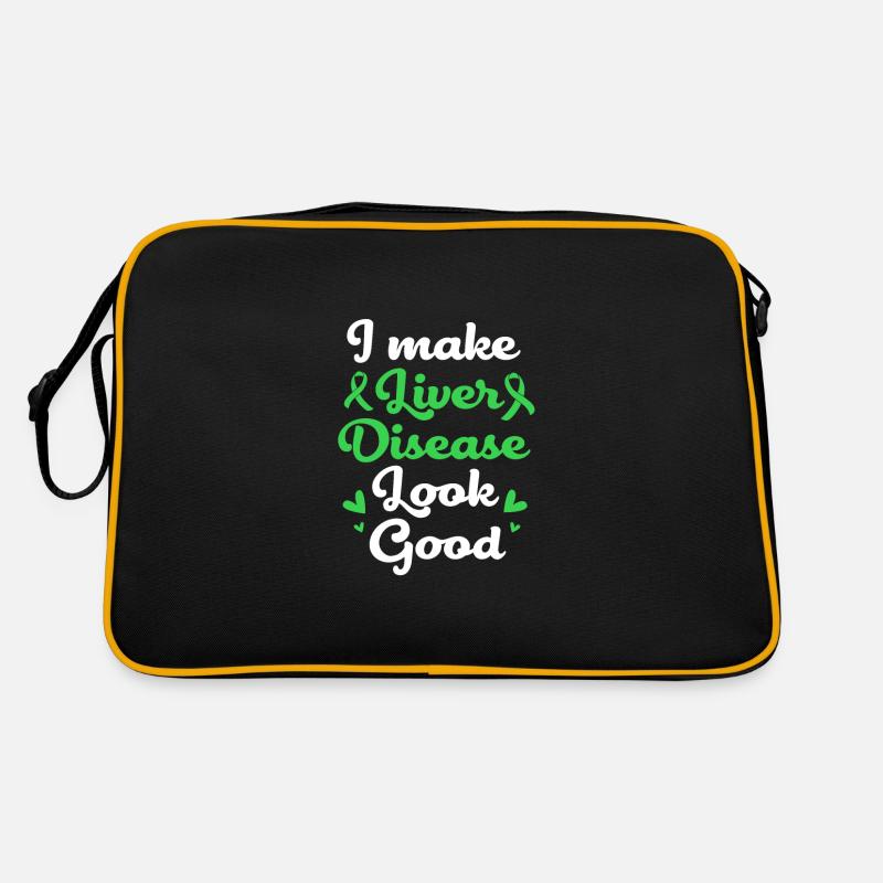 Lebererkrankung Retro Tasche