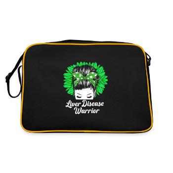 Liver disease - Retro Bag - black/gold - Back