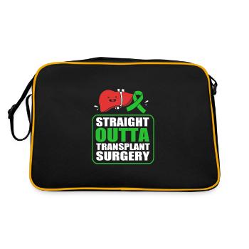 Liver disease - Retro Bag - black/gold - Back