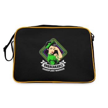 Liver disease - Retro Bag - black/gold - Back