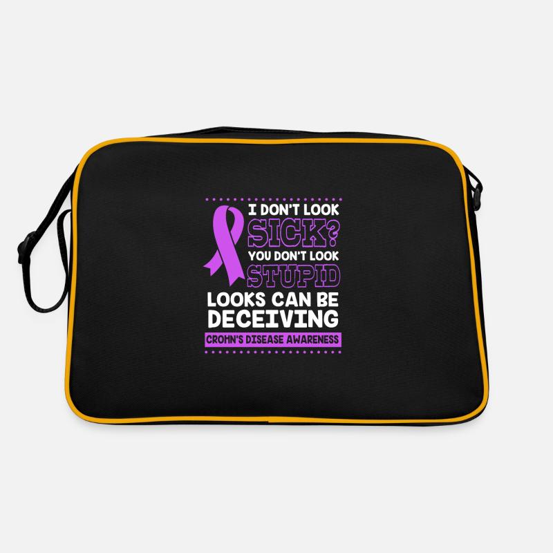 Morbus Crohn Retro Tasche