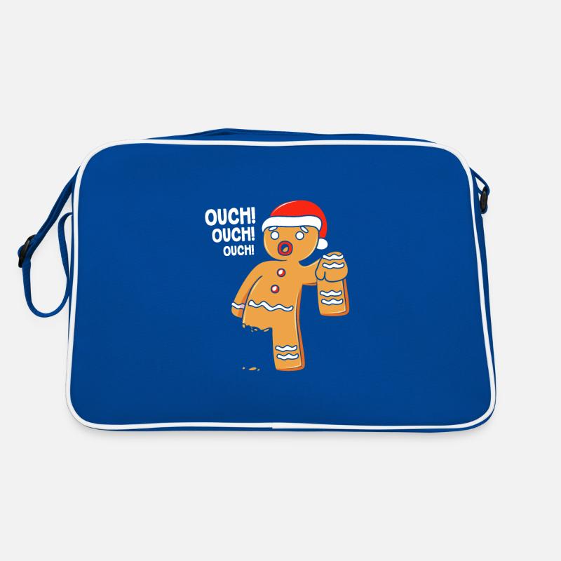 Gingerbread Man Gingerbread Heart Gingerbread Snacking Retro Bag