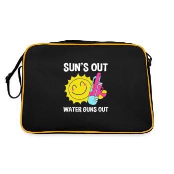 Water pistol - Retro Bag - black/gold - Back