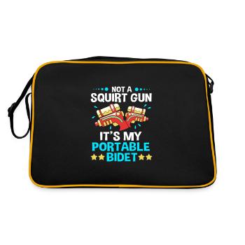 Water pistol - Retro Bag - black/gold - Back