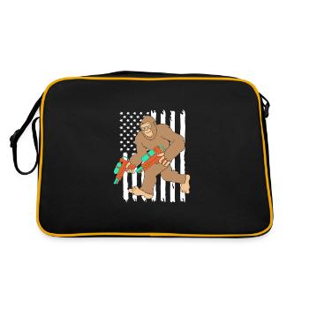 Water pistol - Retro Bag - black/gold - Back