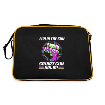 Water pistol - Retro Bag - black/gold - Back