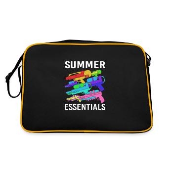 Water pistol - Retro Bag - black/gold - Back