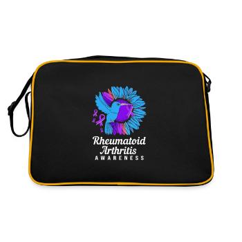 Rhumatismes Arthrite - Sac Retro - noir/or - Dos