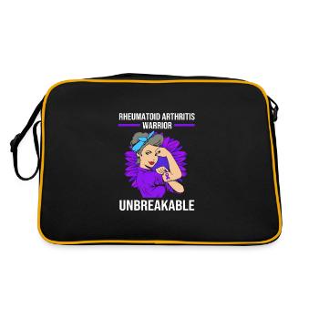 Rhumatismes Arthrite - Sac Retro - noir/or - Dos