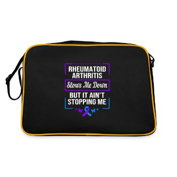Rhumatismes Arthrite - Sac Retro - noir/or - Dos