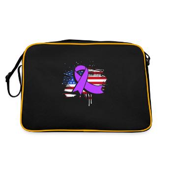 Autoimmune disease - Retro Bag - black/gold - Back
