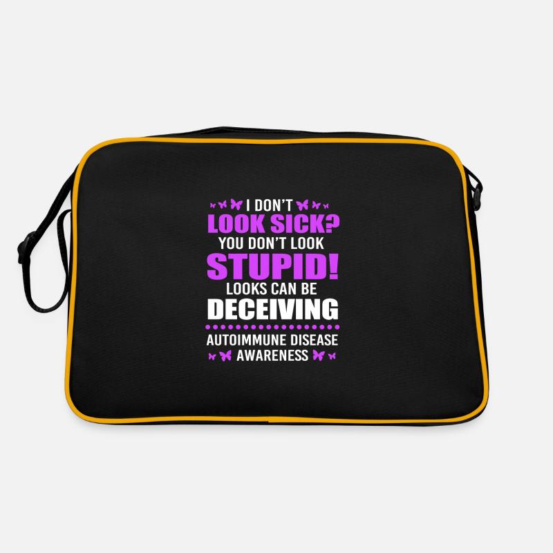 Autoimmunkrankheit Retro Tasche