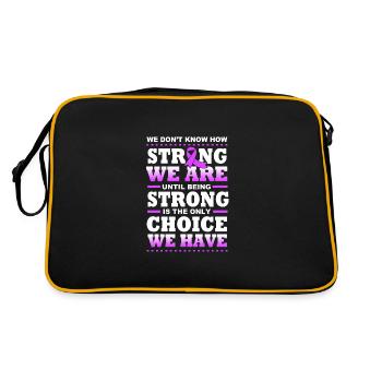 Autoimmune disease - Retro Bag - black/gold - Back